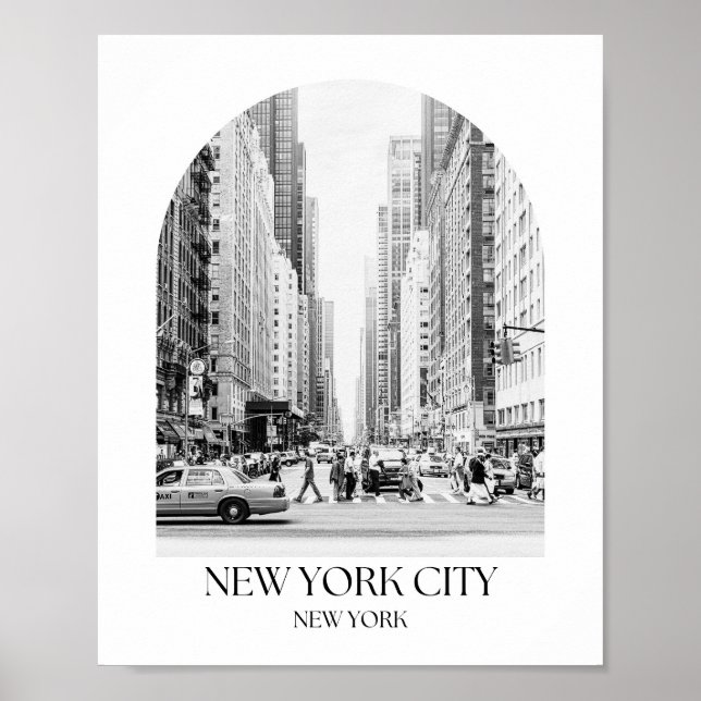 New York City New York Arch Foto Print Poster (Vorne)