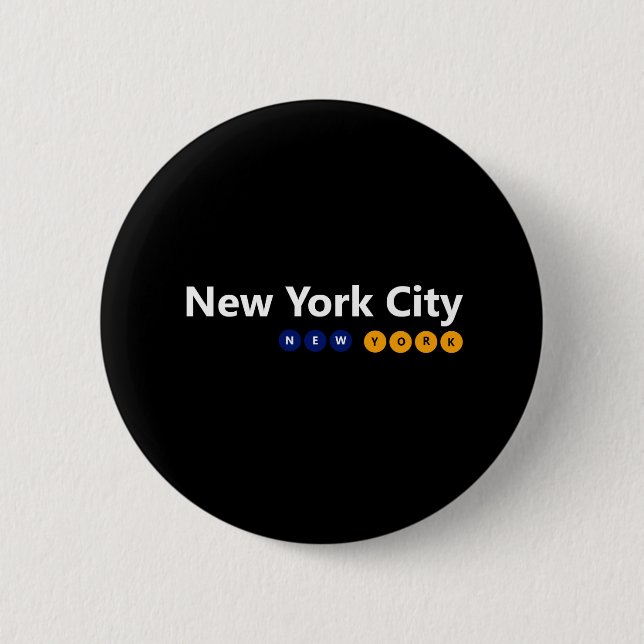 New York City, New York Button (Vorderseite)