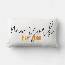New York City, New York Souvenir Lendenkissen