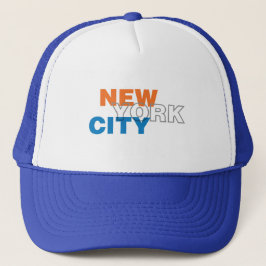 New York City, New York Trucker Hat Truckerkappe