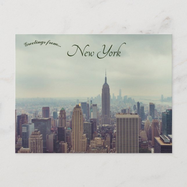 New York City New York USA Postkarte (Vorderseite)
