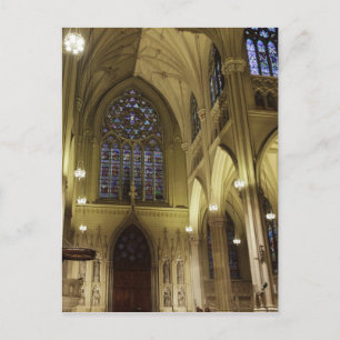 New York City, New York, USA. Saint Patricks 2 Postkarte