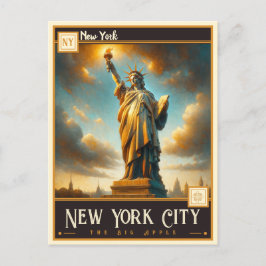 New York City, New York | VINTAG Postkarte