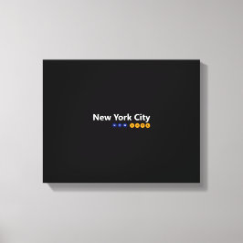 New York City, New York Wrapped Canvas Leinwanddruck