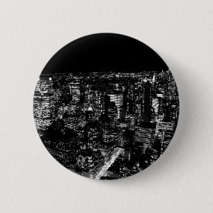 New York City Night Button