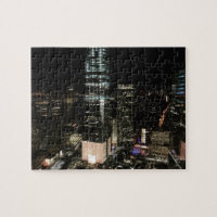 New York City Night NYC Manhattan Skyline Foto