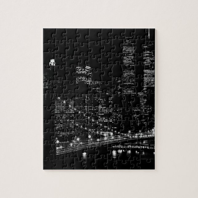 New York City Night Puzzle (Vertikal)