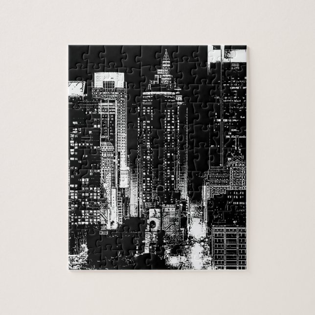 New York City Night Puzzle (Vertikal)