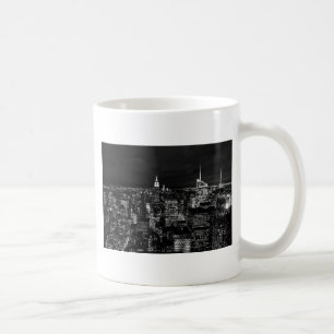 New York City Night Skyline Tasse