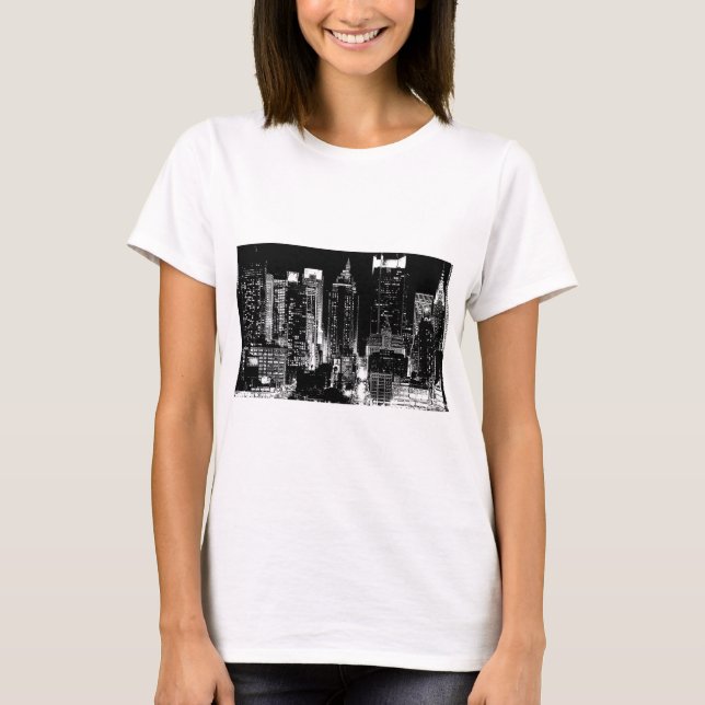 New York City Night T-Shirt (Vorderseite)