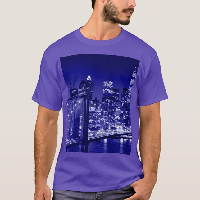 New York City Night T-Shirt (Vorderseite)