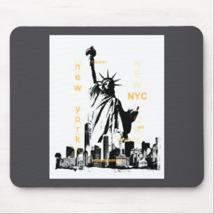 New York City Ny Nyc Freiheitsstatue Mousepad