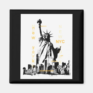 New York City Ny Nyc Statue Of Liberty _1 Magnet