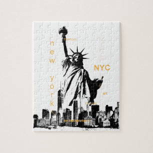 New York City Ny Nyc Statue of Liberty Puzzle