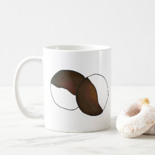 New York City NYC Black and White Cookie Feinschme Tasse