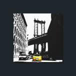 New York City Nyc Brooklyn Bridge Yellow Taxi Leinwanddruck<br><div class="desc">New York City Nyc Brooklyn Bridge Yellow Taxi Pop Art Leinwand Art Print.</div>