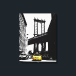 New York City Nyc Brooklyn Bridge Yellow Taxi Leinwanddruck<br><div class="desc">New York City Nyc Brooklyn Bridge Yellow Taxi Pop Art Leinwand Art Print.</div>