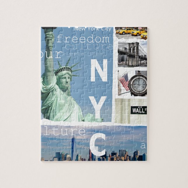 New York City Nyc Puzzle (Vertikal)