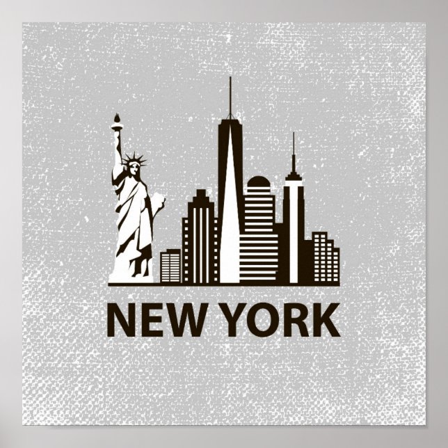 New York City | NYC Skyline Poster (Vorne)