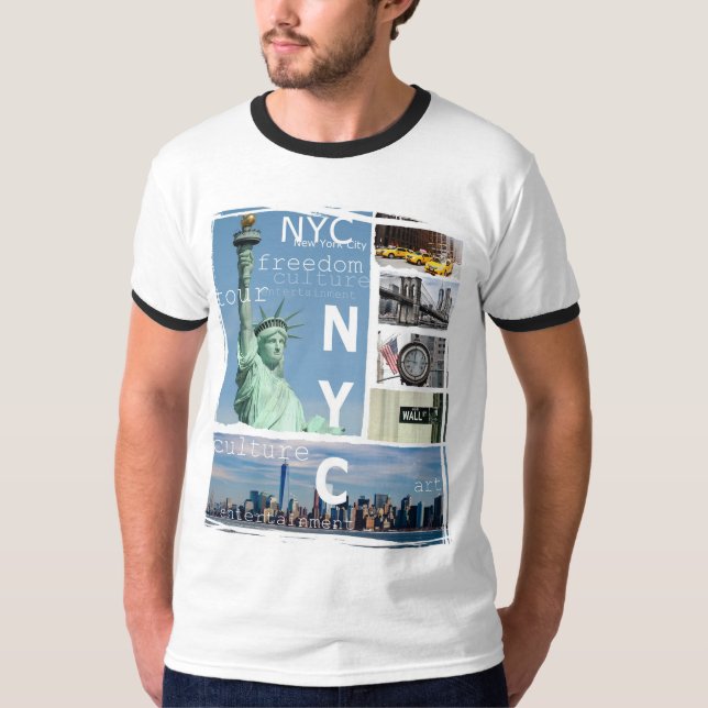 New York City Nyc T-Shirt (Vorderseite)