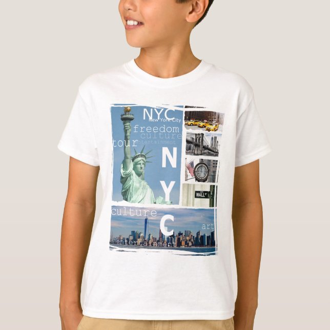 New York City Nyc T-Shirt (Vorderseite)
