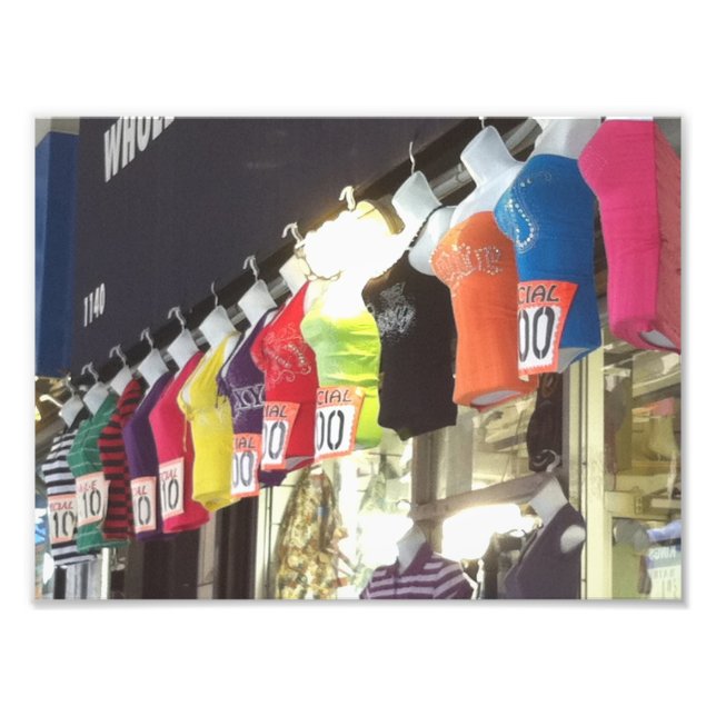 New York City NYC Wholesale District Closing Sale Fotodruck (Vorne)