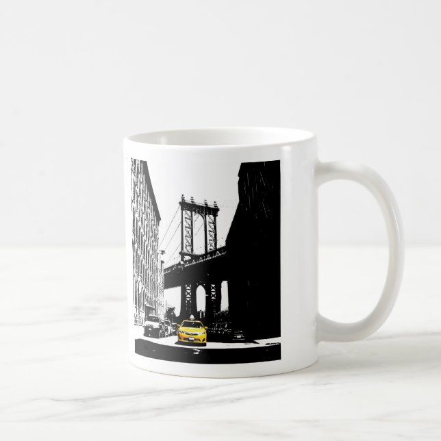 New York City Nyc Yellow Taxi Kaffeetasse (Rechts)