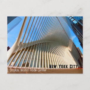 New York City - Oculus World Trade Center Postkarte