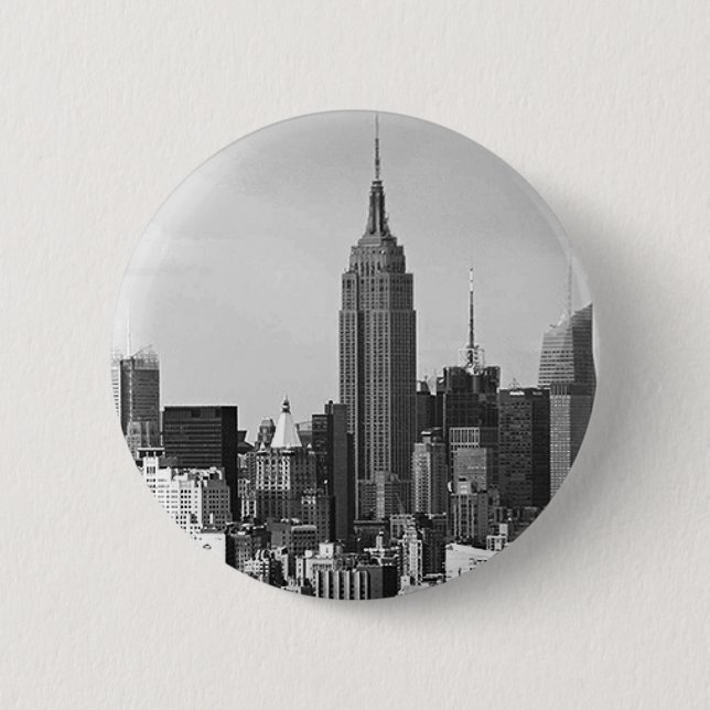 New York City Panorama Button (Vorderseite)