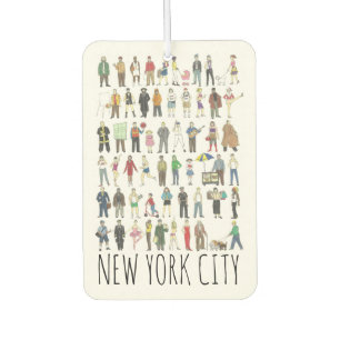 New York City People NYC Brooklyn Queens Bronx Autolufterfrischer