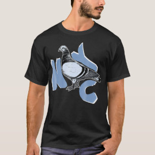 New York City Pigeon T Shirt - NYC Tiere und