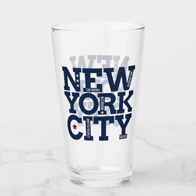 New York City Pint Glas (Vorderseite)