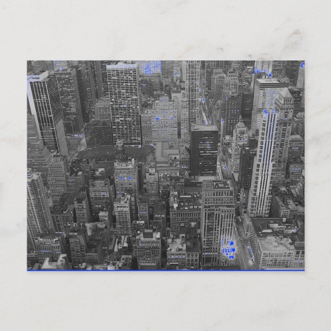 New York City Pop Art Postkarten (Vorderseite)