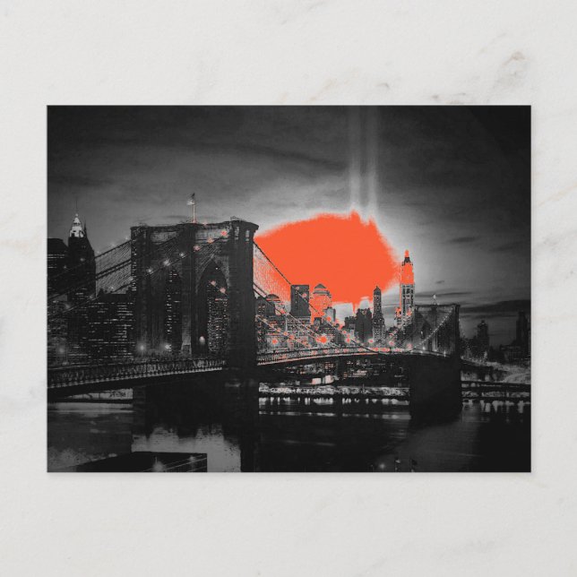 New York City Pop Art Postkarten (Vorderseite)