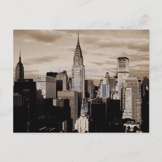 New York City Pop Art Postkarten (Vorderseite)