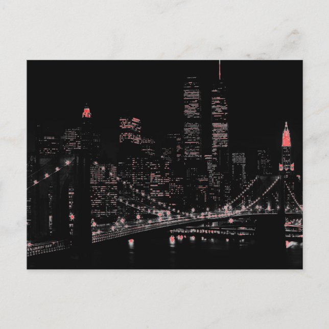 New York City Pop Art Postkarten (Vorderseite)