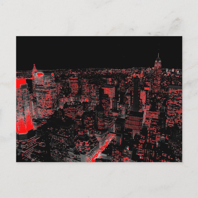 New York City Pop Art Postkarten (Vorderseite)