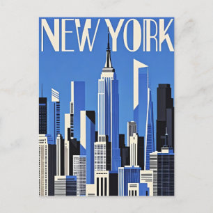 New York City Postcard Postkarte