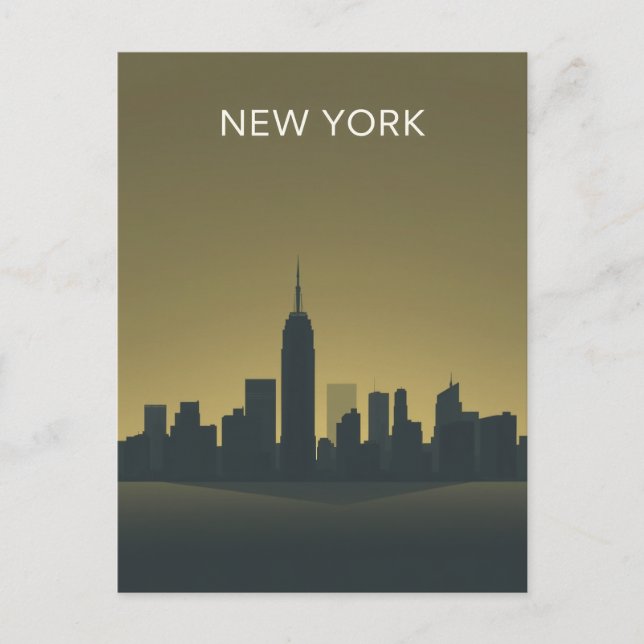 New York City Postcard Postkarte (Vorderseite)