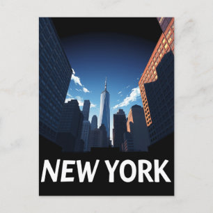 New York City Postcard Postkarte