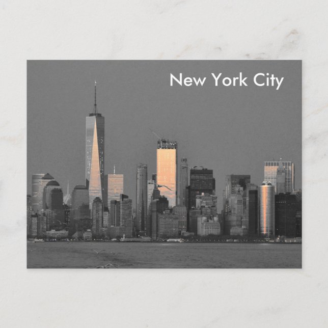 New York City Postcard Postkarte (Vorderseite)