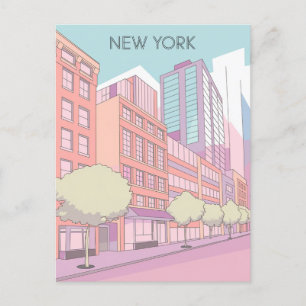 New York City Postcard Postkarte