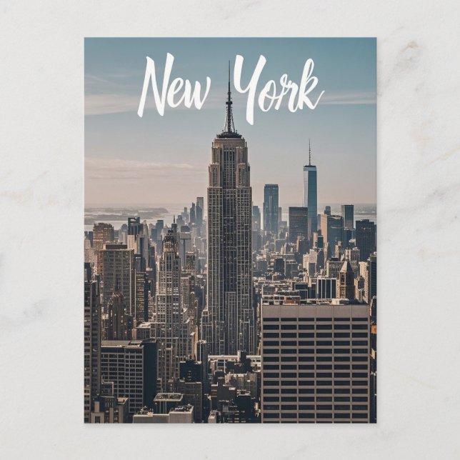New York City Postcard Postkarte (Vorderseite)