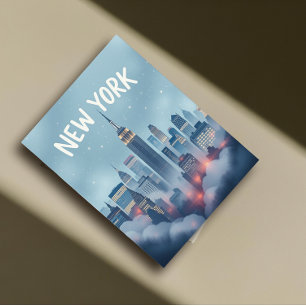 New York City Postcard Postkarte