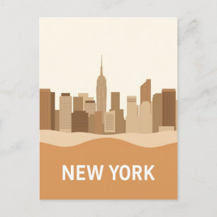 New York City Postcard Postkarte
