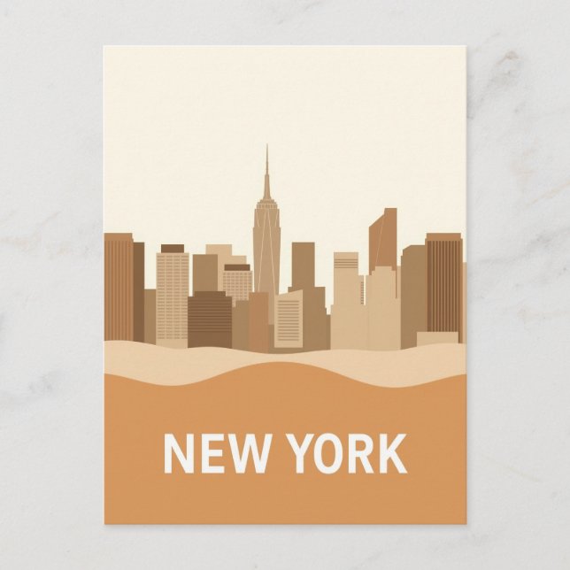 New York City Postcard Postkarte (Vorderseite)