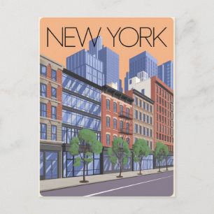 New York City Postcard Postkarte