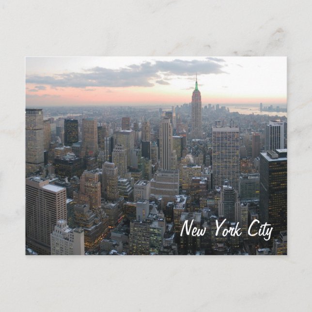 New York City Postcard Postkarte (Vorderseite)