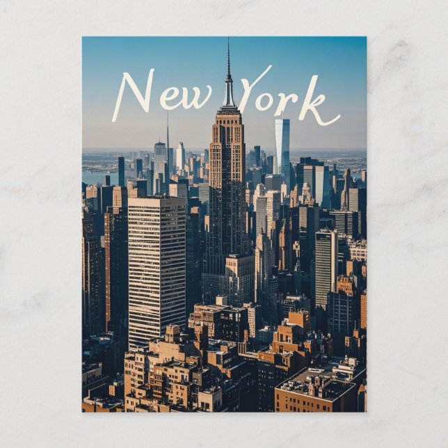 New York City Postcard Postkarte (Vorderseite)