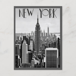 New York City Postcard Postkarte